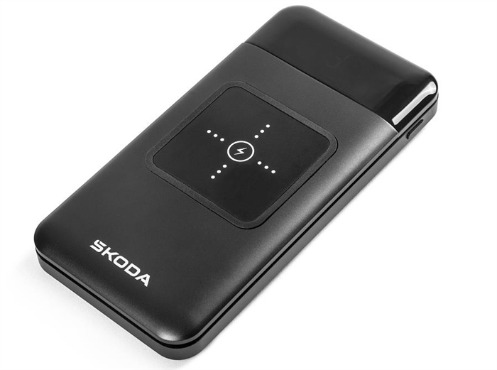 Skoda Powerbank 10 000 mAh med trådløs opladning